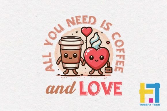 All You Need is Coffee and Love SVG