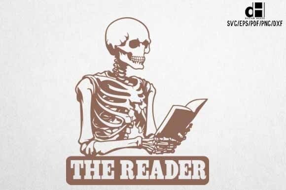 Book SVG PNG the Reader