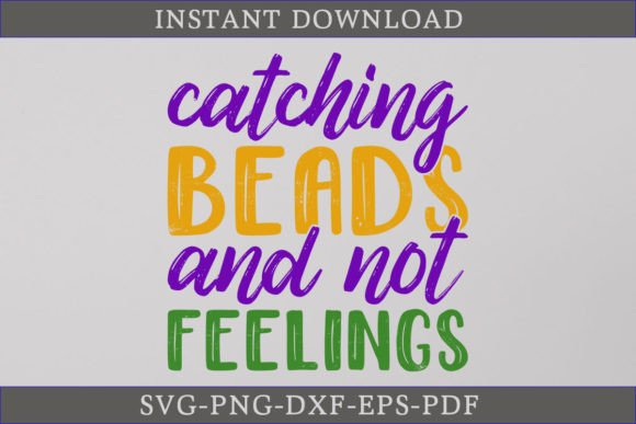 Catching Beads and Not Feelings SVG File