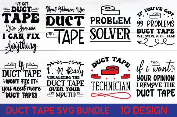 Duct Tape Svg Bundle Review