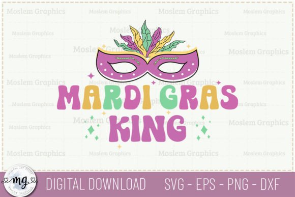 Mardi Gras King SVG