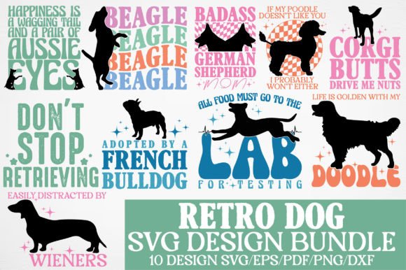 Retro Dog SVG Bundle Review