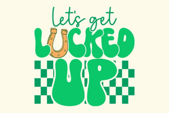Retro St. Patrick's Day Svg, Let's Get